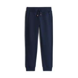 анцуг,tommy,hilfiger,kids,script,closed,hem,fleece,joggers,night,navy,c1g