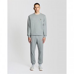 анцуг,мъжки,анцузи,lyle,and,scott,mens,closed,hem,fleece,joggers,grey,marl