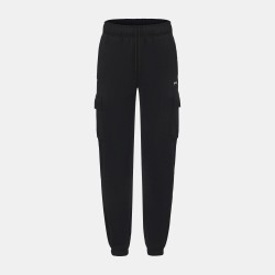 Мъжки панталони Slazenger Fleece Cargo Pant Mens - Black мъжки,панталони,отново,на,училище,мъжки,анцузи,slazenger,fleece,cargo,pant,mens,black