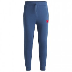 анцуг,мъжки,панталони,тип,чино,hugo,men's,doak,closed,hem,jogging,bottoms,open,blue