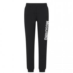 детски,3/4,панталони,moschino,juniors,logo,jogger,black,60100