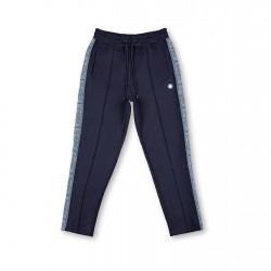 анцуг,pretty,green,men's,eclipse,paisley,open,hem,woven,joggers,navy