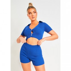 жилетка,дамски,плетени,дрехи,missy,empire,cropped,cardigan,cobalt