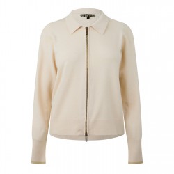 жилетка,дамски,плетени,дрехи,biba,biba,zip,up,cardigan,white,cap
