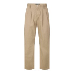 Timberland Twill Plead Trouser Mens - Beige timberland,twill,plead,trouser,mens,beige