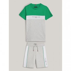 юношески,комплект,tommy,hilfiger,colour,block,set,juniors,olympic,green
