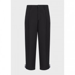 панталони,мъжки,панталони,тип,чино,emporio,armani,straight,leg,trousers,nero