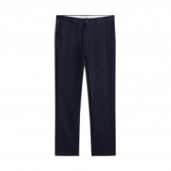 Панталони Tommy Hilfiger Mens Denton Brushed Cotton-Blend Straight Leg Trousers - Navy панталони,tommy,hilfiger,men,s,denton,brushed,cotton,blend,straight,leg,trousers,navy