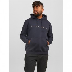 мъжки,суичър,мъжки,облекла,размер,jack,and,jones,star,sweat,hoodie,mens,plus,size,dark,navy