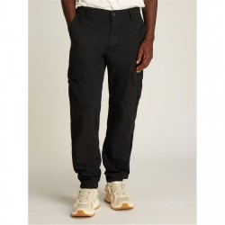 панталони,мъжки,панталони,тип,чино,tommy,jeans,ryan,ripstop,cargo,trousers,black