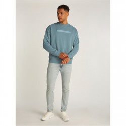 блуза,мъжки,ежедневни,облекла,мъжки,горнища,с,качулка,calvin,klein,structured,embroidery,sweatshirt,blue,cfq