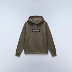 Мъжки суичър Napapijri S-Box Logo Hoodie Mens - Tea Leaf мъжки,суичър,мъжки,ежедневни,облекла,мъжки,горнища,с,качулка,napapijri,s,box,logo,hoodie,mens,tea,leaf