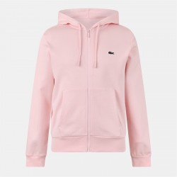 суичър,мъжки,ежедневни,облекла,мъжки,горнища,с,качулка,lacoste,zip,up,fleece,hoodie,flamingo