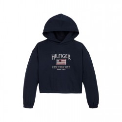 суичър,детски,облекла,tommy,hilfiger,hilfiger,sequin,flag,hoodie,night,navy,c1g