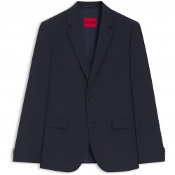 Яке Hugo Mens Slim-fit Arti Suit Jacket - Dark Blue яке,hugo,men,s,slim,fit,arti,suit,jacket,dark,blue