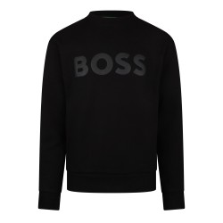 Блуза Boss Mens Salbo Tonal-Logo Cotton Long-Sleeve Sweatshirt - Black блуза,мъжки,блузи,boss,men,s,salbo,tonal,logo,cotton,long,sleeve,sweatshirt,black