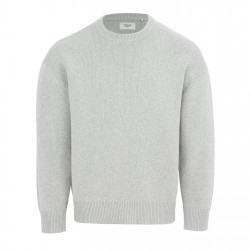 блуза,мъжки,блузи,firetrap,crew,neck,sweater,knitted,jumper,men,light,grey