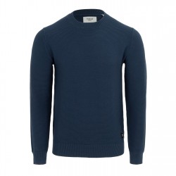 пуловер,мъжки,блузи,firetrap,crew,neck,jumper,knitted,pullover,men,navy