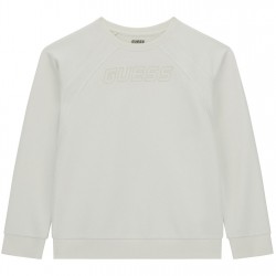 юношеска,блуза,промоция,на,зимни,облекла,детски,облекла,guess,sweatshirt,juniors,salt,white,g018