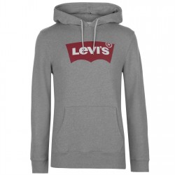 суичър,мъжки,ежедневни,облекла,levis,batwing,hoodie,grey
