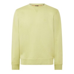 Риза с дълъг ръкав Boss Mens BOSS ORANGE Long Sleeve Premium Cotton Sweatshirt (Westart Crew Neck) - Medium Beige риза,с,дълъг,ръкав,мъжки,горнища,с,качулка,мъжки,ежедневни,облекла,boss,mens,boss,orange,long,sleeve,premium,cotton,sweatshirt,westart,crew,neck,medium,bei