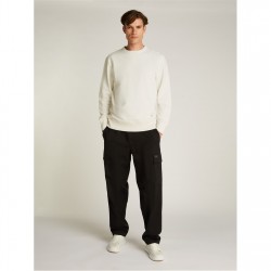 мъжки,ежедневни,облекла,мъжки,горнища,с,качулка,calvin,klein,jeans,woven,label,crew,neck,moonbeam