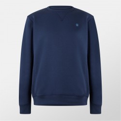 блуза,мъжки,ежедневни,облекла,мъжки,горнища,с,качулка,g,star,premium,core,sweater,dk,sea,blue