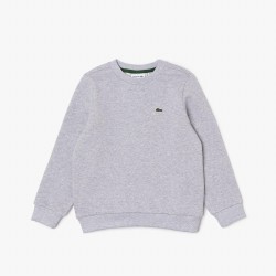 риза,с,дълъг,ръкав,lacoste,kids,fleece,long,sleeve,crew,sweatshirt,grey,09