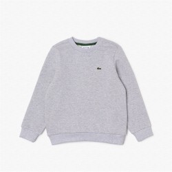 юношеска,поларена,блуза,детски,облекла,lacoste,lacoste,logo,fleece,crew,neck,sweater,juniors,grey