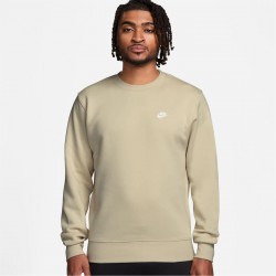 Nike Sportswear Club Crew - Lt Khaki разпродажба,nike,мъжки,блузи,nike,sportswear,club,crew,lt,khaki