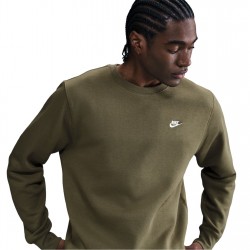 разпродажба,nike,мъжки,блузи,nike,sportswear,club,crew,olive,white