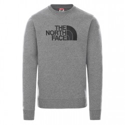 Блуза The North Face Mens Drew Peak Crew-neck Sweater - GVD Grey блуза,облекла,на,разпродажба,мъжки,блузи,the,north,face,mens,drew,peak,crew,neck,sweater,gvd,grey