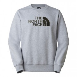 блуза,мъжки,блузи,the,north,face,mens,drew,peak,crew,neck,sweater,grey,hthr