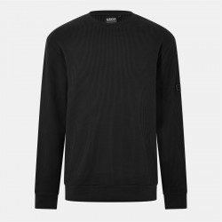 блуза,облекла,на,разпродажба,мъжки,ежедневни,облекла,мъжки,горнища,с,качулка,barbour,international,mens,curve,crew,sweatshirt,black,bk11