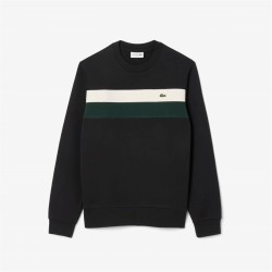 Lacoste Lacoste CB Crew Sn54 - Black 6XH облекла,на,разпродажба,мъжки,ежедневни,облекла,мъжки,горнища,с,качулка,lacoste,lacoste,cb,crew,sn54,black,6xh