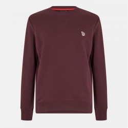 блуза,облекла,на,разпродажба,мъжки,ежедневни,облекла,мъжки,горнища,с,качулка,ps,paul,smith,men's,zebra,crew,neck,sweatshirt,red,29b