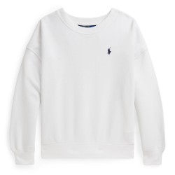блуза,polo,ralph,lauren,kids,crew,sweatshirt,deckwash,white