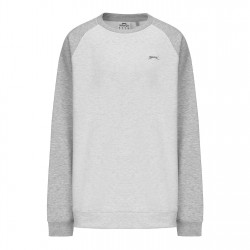 блуза,мъжки,блузи,slazenger,contrast,crew,sweatshirt,men,ice,grey