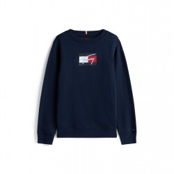 детски,облекла,tommy,hilfiger,tommy,scrpt,flg,crew,jn53,night,navy,c1g