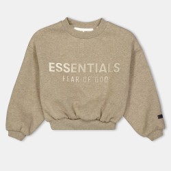 Детска блуза Fear Of God Essentials Unisex Kids Relaxed Fit Crew Sweatshirt - Homestd Heather детска,блуза,fear,of,god,essentials,unisex,kids,relaxed,fit,crew,sweatshirt,homestd,heather