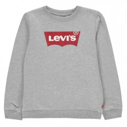 промоция,на,зимни,облекла,levis,children's,batwing,crew,sweatshirt,grey,red,c87