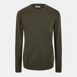 мъжка,блуза,облекла,на,разпродажба,мъжки,блузи,jack,and,jones,knited,sweatshirt,mens,olive,night