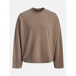 блуза,облекла,на,разпродажба,мъжки,блузи,jack,and,jones,men's,athletic,graphic,crew,sweatshirt,desert,taupe