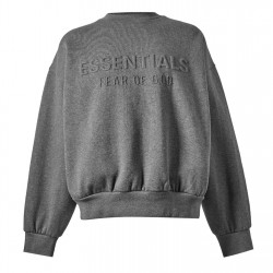 облекла,на,разпродажба,мъжки,ежедневни,облекла,мъжки,горнища,с,качулка,fear,of,god,essentials,fge,classic,crew,sn62,charcoal,heath