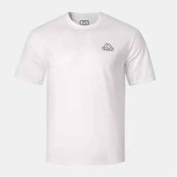мъжка,тениска,облекла,на,разпродажба,разпродажба,kappa,мъжки,блузи,kappa,cotton,crew,neck,t,shirt,mens,white