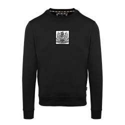 Блуза Aquascutum Mens Round Neck Crew Sweatshirt - Black блуза,мъжки,ежедневни,облекла,мъжки,горнища,с,качулка,aquascutum,men,s,round,neck,crew,sweatshirt,black