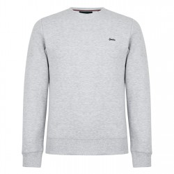 блуза,мъжки,ежедневни,облекла,мъжки,горнища,с,качулка,superdry,basic,crew,neck,sweatshirt,grey,5wb