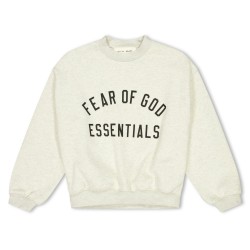 детска,блуза,fear,of,god,essentials,unisex,kids,crew,sweatshirt,oatmeal,heather