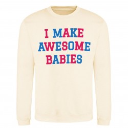 Блуза AWD Mothers Day Adult Printed Sweatshirt - Awe Babies блуза,мъжки,блузи,дамски,блузи,awd,mothers,day,adult,printed,sweatshirt,awe,babies