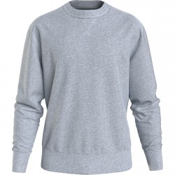 блуза,мъжки,ежедневни,облекла,мъжки,горнища,с,качулка,calvin,klein,jeans,badge,crew,sweatshirt,grey,p01